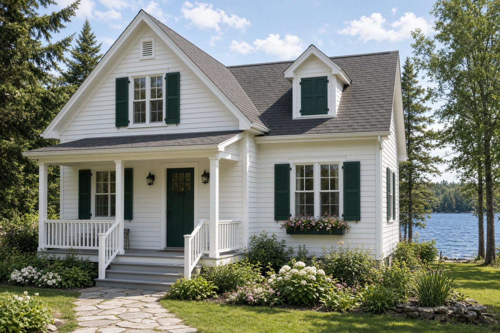 Home exterior painting and trim